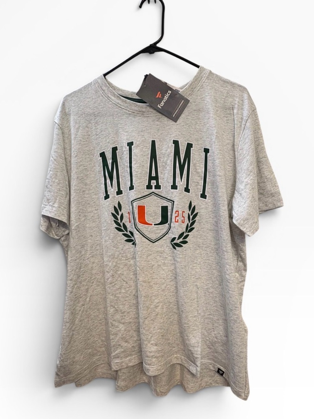 NWT Miami Hurricanes women’s t-shirt